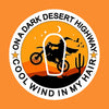 ON A DARK DESERT HIGHWAY... HALLOWEEN PATCH
