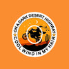 ON A DARK DESERT HIGHWAY... HALLOWEEN PATCH