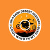 ON A DARK DESERT HIGHWAY... HALLOWEEN PATCH