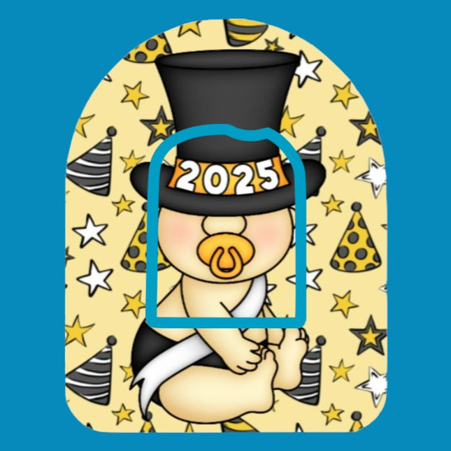 2025 NEW YEAR BABY -  OMNIPOD OVERLAY