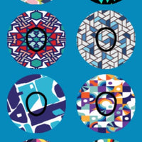 ABSTRACT ART DEXCOM G7 OR DEXCOM STELO OVERLAYS  - 8 PATCH SET