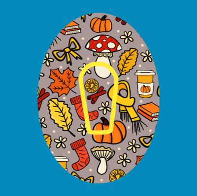 ALL THINGS FALL - DEXCOM G6 OVAL OVERLAY