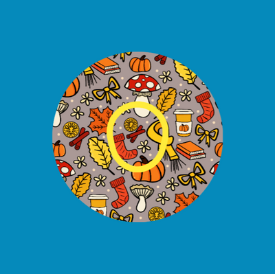 ALL THINGS FALL - DEXCOM G7 & STELO SENSOR OVERLAY