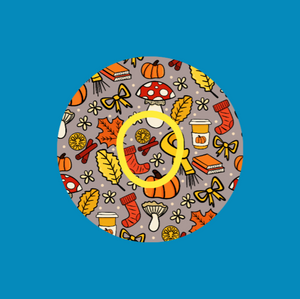 ALL THINGS FALL - DEXCOM G7 & STELO SENSOR OVERLAY