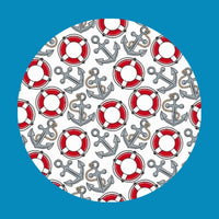 ANCHORS AWAY - LARGE SOLID OVERLAY