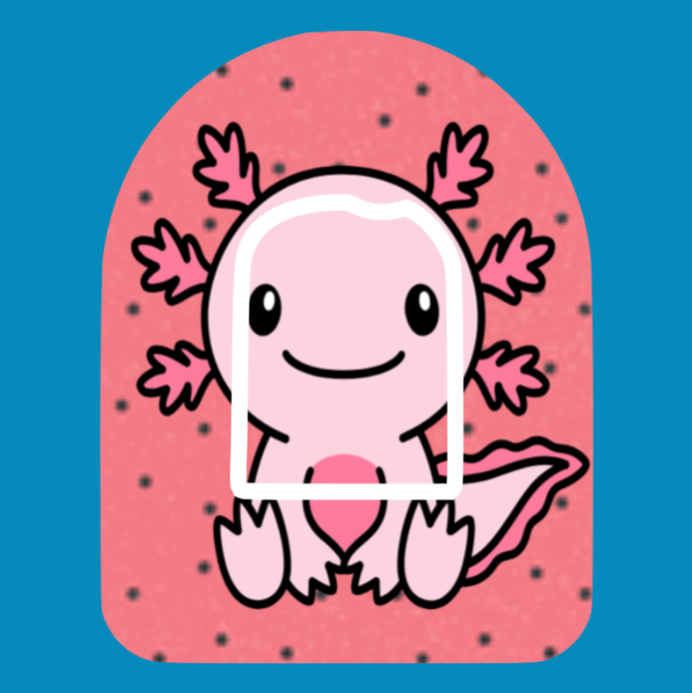 ANEEDA AXOLOTL -  OMNIPOD OVERLAY