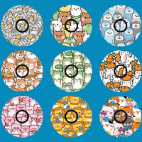 ANIMAL BUDDIES - 9 PATCH SET  - LIBRE 3 OVERLAYS