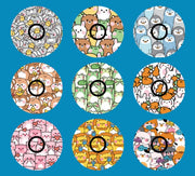 ANIMAL BUDDIES - 9 PATCH SET - INFUSION SET OVERLAYS