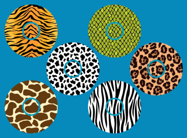 ANIMAL HIDE PATTERNS - 6 PATCH SET - LIBRE 2