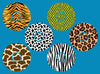ANIMAL HIDE PATTERNS - 6 PATCH SET - LIBRE 2