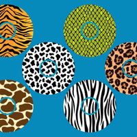 ANIMAL HIDE PATTERNS - 6 PATCH SET - LIBRE 2