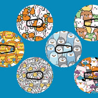 ANIMAL BUDDIES - 9 PATCH SET  -  DEXCOM G6 OVERLAYS