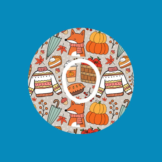 AUTUMN WEATHER - TIME FOR SWEATERS - DEXCOM G7 & STELO SENSOR OVERLAY