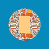 AUTUMN WEATHER - TIME FOR SWEATERS - ADHESIVE PATCH FOR THE SUGARSHIELD™ CASE BY DECK MY DIABETES for TANDEM MOBI™ INSULIN PUMP
