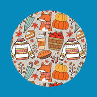 AUTUMN WEATHER - TIME FOR SWEATERS - LARGE SOLID OVERLAYS