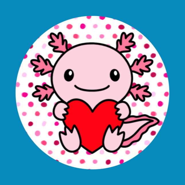 AXOLOTL LOVE - SOLID OVERLAY