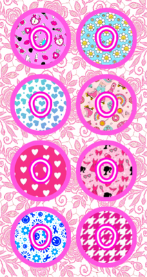 BARBIE INSPIRED FASHION  #1 - 8 PATCH SET - DEXCOM G7 OR DEXCOM STELO OVERLAYS