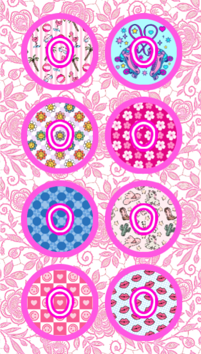 BARBIE INSPIRED FASHION  #2 - 8 PATCH SET - DEXCOM G7 OR DEXCOM STELO OVERLAYS