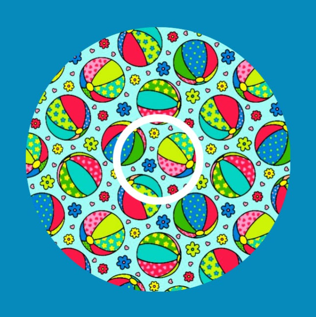 BEACH BALL PATTERN -  LIBRE 2 OVERLAY