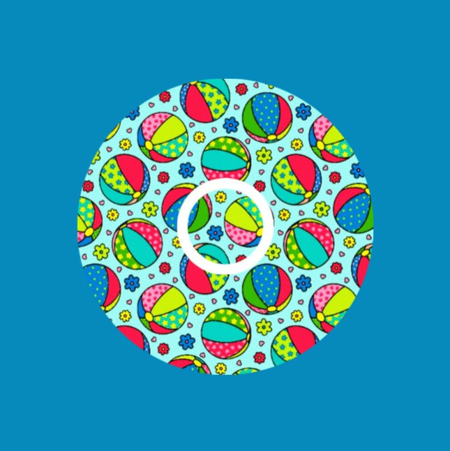 BEACH BALL PATTERN - LIBRE 3 OVERLAY