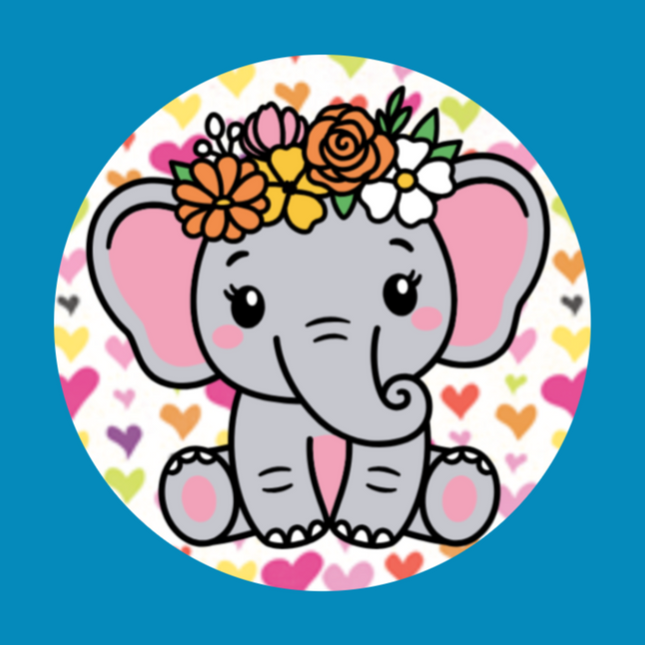 BELLA THE ELEPHANT - SOLID OVERLAY