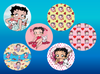 BETTY BOOP INSPIRED - 6 PATCH SETS