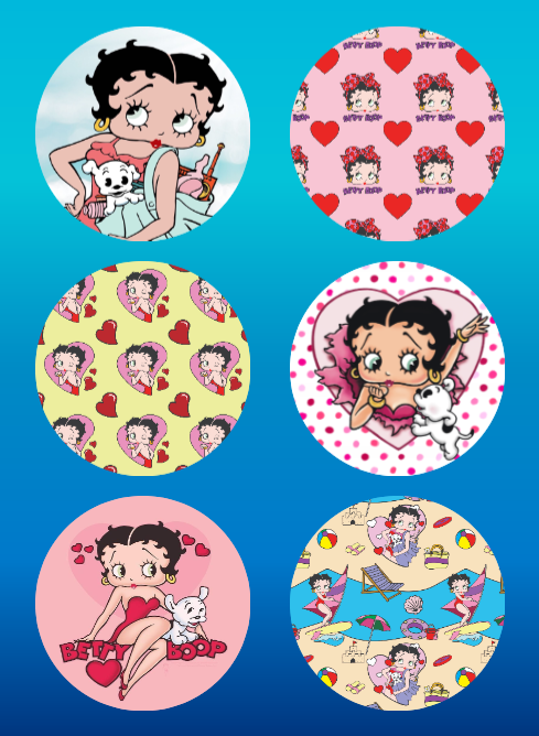 BETTY BOOP INSPIRED - 6 PATCH SETS (VIP MEMBER EXCLUSIVE)