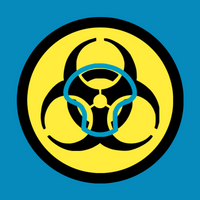 BIOHAZARD - MEDTRONIC GUARDIAN OVERLAYS WITH CUT-OUT FOR USE WITH DECK MY DIABETES GRIPSHIELD