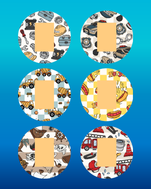 BOYS LIFE (GIRLS TOO!) - 6 PATCH SET - FOR THE SUGARSHIELD™ CASES BY D ...