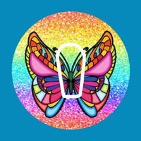 BRIGHT BUTTERFLY -  DEXCOM G6 OVERLAY