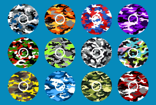 CAMO VARIETY - 12 PATCH SET - LIBRE 3 OVERLAY