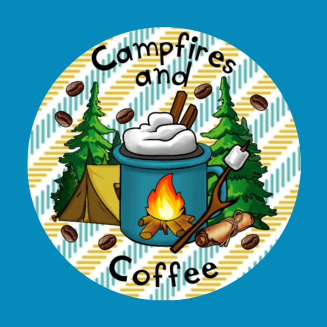 CAMPFIRES & COFFEE  - SOLID OVERLAY