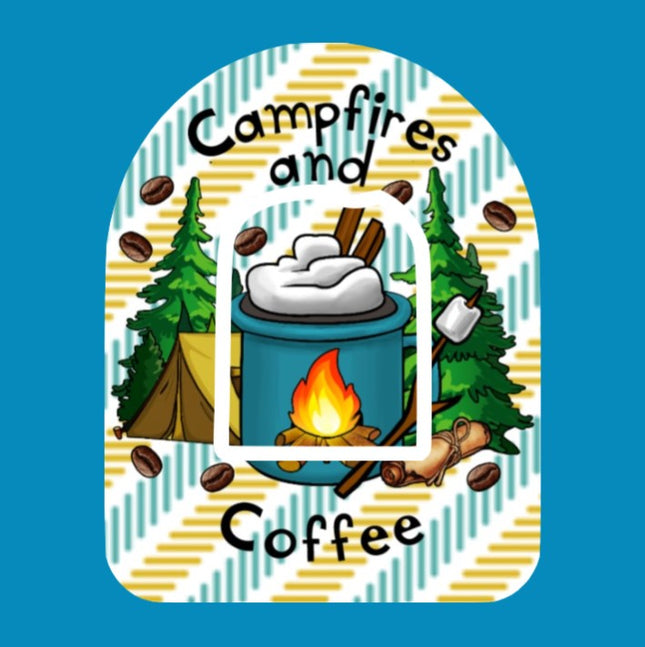 CAMPFIRES & COFFEE  - OMNIPOD OVERLAY