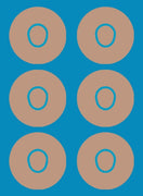 CARAMEL LATTE - MEDIUM SKIN - 6 PATCH SET - DEXCOM G7 OR DEXCOM STELO OVERLAY