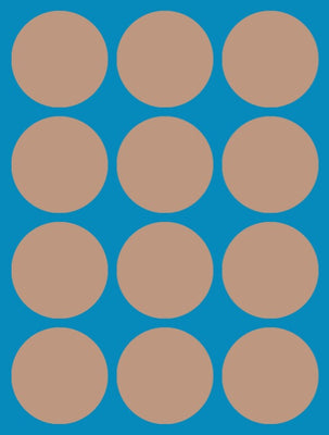 CARAMEL LATTE (MEDIUM SKIN TONE) - 12 PATCH SET - FOR THE SUGARSHIELD™ CASE BY DECK MY DIABETES for TANDEM MOBI™ INSULIN PUMP