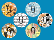CAT NATION - 6 PATCH SET  -  DEXCOM G6 OVERLAYS