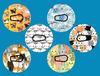 CAT NATION - 6 PATCH SET  -  DEXCOM G6 OVERLAYS