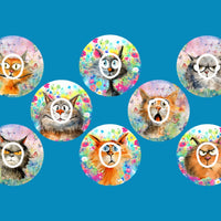 CHARISMATIC KITTIES - 8 PATCH SET - DEXCOM G7 OR DEXCOM STELO OVERLAY