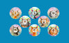 CHARISMATIC KITTIES - 8 PATCH SET  - LIBRE 3 OVERLAY