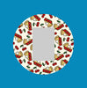 CHERRY PIE PATTERN - SINGLE PATCH FOR THE SUGARSHIELD™ CASE BY DECK MY DIABETES for TANDEM MOBI™ INSULIN PUMP