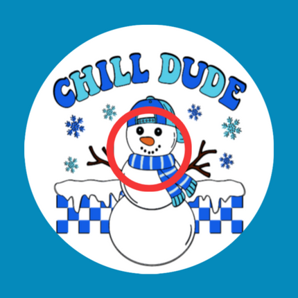 CHILL DUDE - SNOWMAN  -  LIBRE 2 OVERLAY