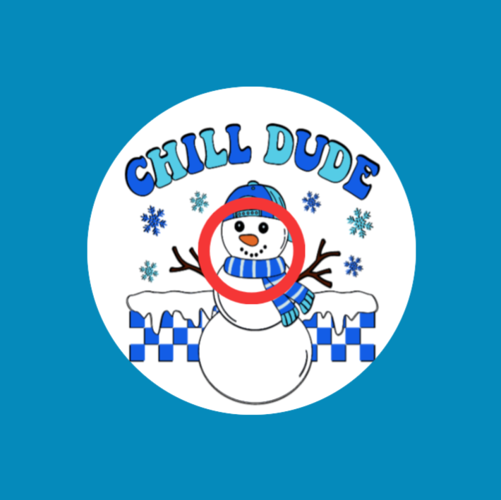 CHILL DUDE - SNOWMAN - LIBRE 3 OVERLAY