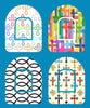 CHRISTIAN PATTERNS - 4 PATCH SET - OMNIPOD OVERLAY