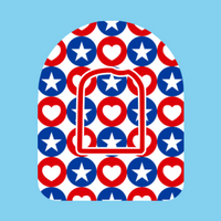 CIRCLES STARS AND HEARTS -  OMNIPOD OVERLAY