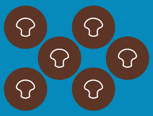 COCOA MOCHA  (DARK SKIN TONE) - 6 PATCH SET - MEDTRONIC GUARDIAN OVERLAYS WITH CUT-OUT FOR USE WITH DECK MY DIABETES GRIPSHIELD