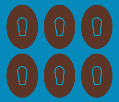 COCO MOCHA - DARK SKIN - 6 PATCH SET -  DEXCOM G6 OVERLAY