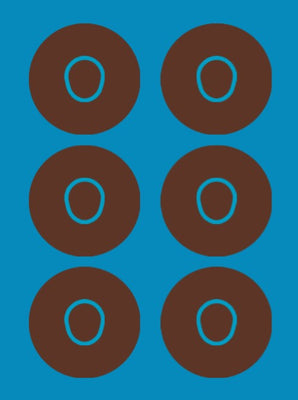 COCO MOCHA - DARK SKIN - 6 PATCH SET - DEXCOM G7 OR DEXCOM STELO OVERLAY