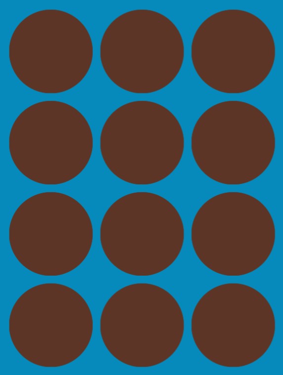 COCO MOCHA (DARK SKIN TONE) - 12 PATCH SET - FOR THE SUGARSHIELD™ CASE BY DECK MY DIABETES for TANDEM MOBI™ INSULIN PUMP