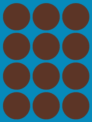 COCO MOCHA (DARK SKIN TONE) - 12 PATCH SET - FOR THE SUGARSHIELD™ CASE BY DECK MY DIABETES for TANDEM MOBI™ INSULIN PUMP