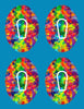 COLOR COLLAGE  - 4 PATCH SET -  DEXCOM G6 OVERLAY